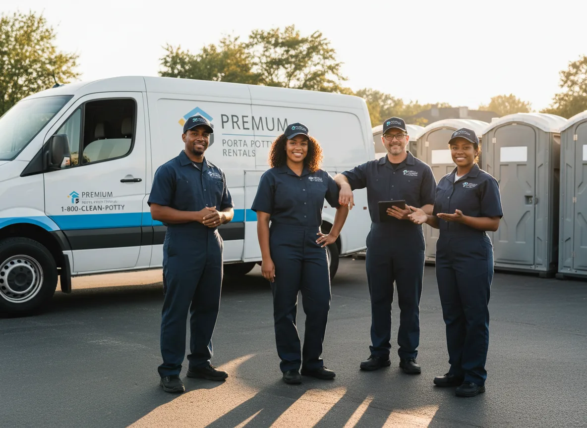 VIP Portable Toilets company in Saint Louisville, OH
